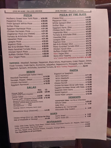 Mulberry Street Pizzeria
