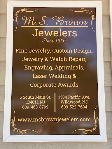 Jewelry Store «M.S. Brown Jewelers», reviews and photos, 3304 Pacific Ave, Wildwood, NJ 08260, USA