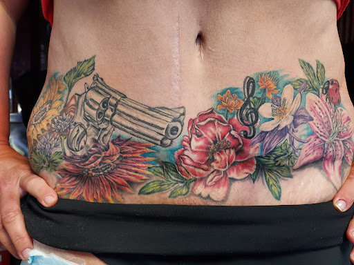 Explore optical illusion tattoo ideas, creative tattoo ideas in Alamosa, available at Ink Pusher