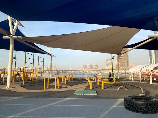 Public Outdoor Gym in Dubai Marina