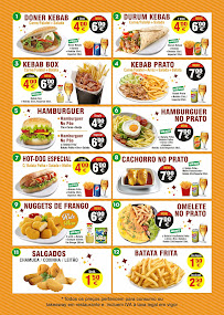 Menu du Tasty Kebab House à Gondomar