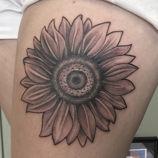 Explore coordinates tattoo ideas, creative tattoo ideas in Hamden, available at Burning Hearts Tattoo Co.