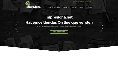 Información y opiniones sobre Paginas web -Impresiona.net de Las Lagunas De Mijas