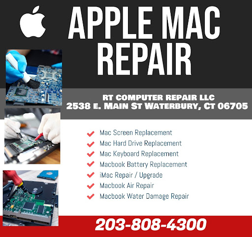 Computer Repair Service «RT Computer Repair», reviews and photos, 2538 E Main St, Waterbury, CT 06705, USA