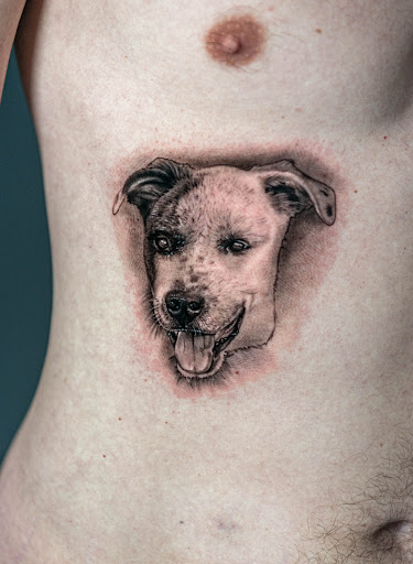 Explore highland cow tattoo ideas, creative tattoo ideas in Independence, available at Bare Skin Tattoo