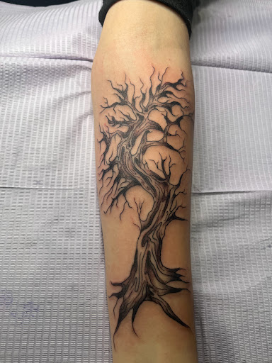 Explore simple bear tattoo ideas, creative tattoo ideas in Cape Coral, available at UNRIVALED INK