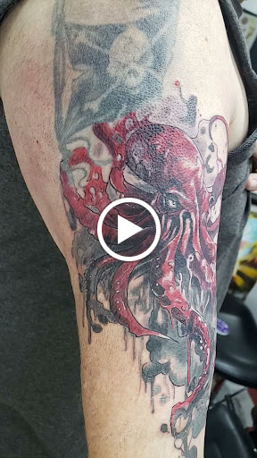 Explore wedding ring finger tattoo ideas, creative tattoo ideas in Vinton, available at Cherry Bomb Tattoo and piercing