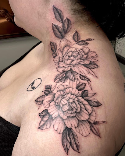 Explore tattoo ideas for guys shoulder, creative tattoo ideas in Rowlett, available at Fresh Image Tattoo Studios