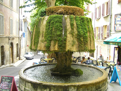 fontaine du champignon à Barjols