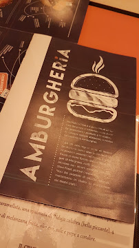 Restaurant de hamburgers Amburgheria à Venice (le menu)