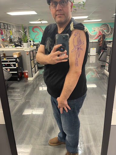 Find planet tattoo ideas for your next unique tattoo in Davis at Death or Glory Tattoo