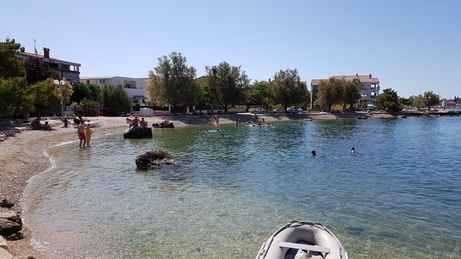 Branimirova obala beach'in fotoğrafı çok temiz temizlik seviyesi ile