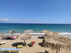 Foto von Paralia Chrani und die siedlung