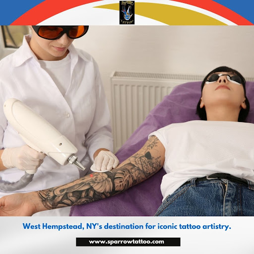 Explore cover up star tattoo ideas, creative tattoo ideas in West Hempstead, available at Sparrow Tattoo Inc