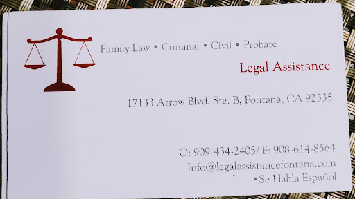 Legal Assistance Fontana, ... Since 1994