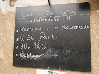 Kaiserhalle Bornheimer Brauhaus à Bornheim menu