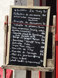 Restaurant Le Pilleur d'Épaves à Cléden-Cap-Sizun (le menu)