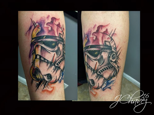 Explore wall-e tattoo ideas, creative tattoo ideas in Whiteland, available at SketcherZ Tattoo Company LLC
