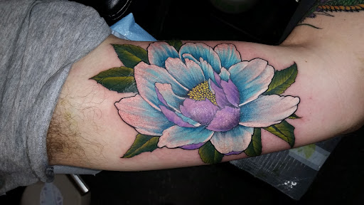 Explore painter tattoo ideas, creative tattoo ideas in Warrenton, available at Proud Pariah Tattoos Pip Sheetzs Private Studio 