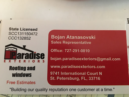 Window Installation Service «Paradise Exteriors - Hurricane Impact Windows and Doors», reviews and photos