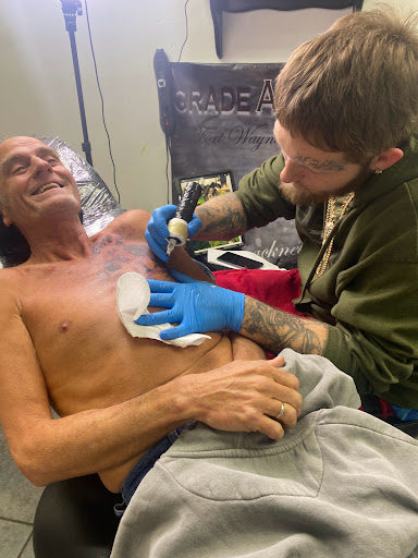 Explore breakup tattoo ideas, creative tattoo ideas in Fort Wayne, available at Grade A Tattoos and Body Piercing