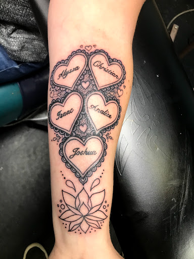 Explore life goes on tattoo ideas, creative tattoo ideas in Monticello, available at 850 Tattoo Co.