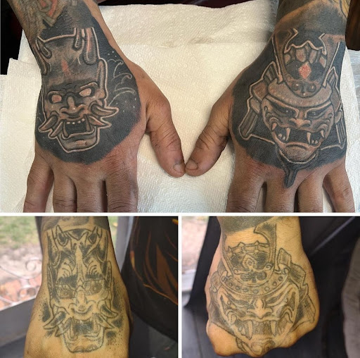 Explore crescent moon tattoo ideas, creative tattoo ideas in Valdosta, available at Acid Ink Tattoos