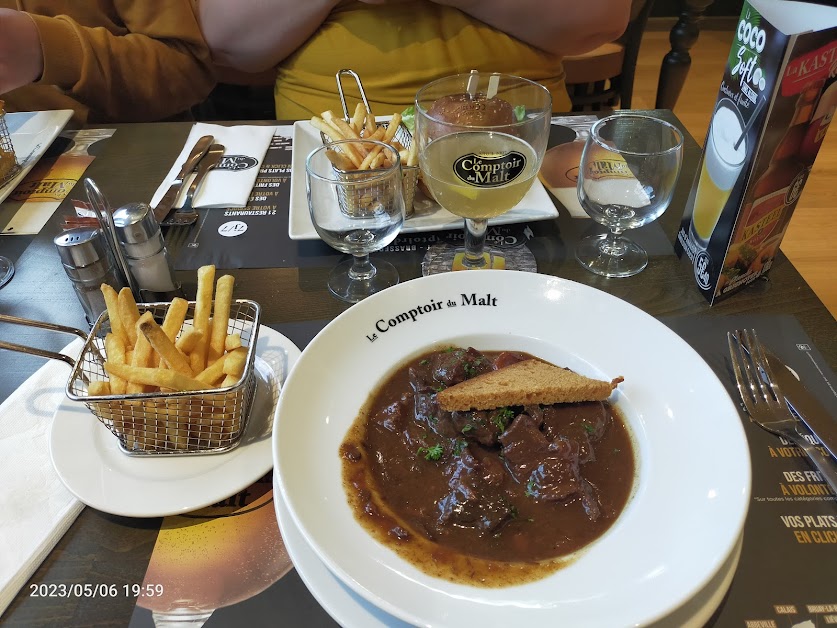 Restaurant Le Comptoir du Malt Crépy-en-Valois à Crépy-en-Valois