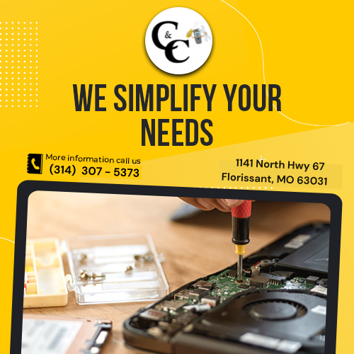 Cell Phone Store «C & C Cellphone and Computer Repair», reviews and photos, 1141 N Hwy 67, Florissant, MO 63031, USA