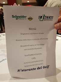 Menu / carte de Golf Il Torrazzo e Ristorante del Golf à Cremona
