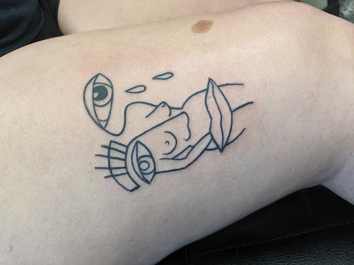 Explore tattoo doodle ideas, creative tattoo ideas in Slippery Rock, available at Dinky Dachshund Tattoo Parlor