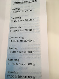 Menu / carte de Ben's Kleiner Imbiss à Emlichheim
