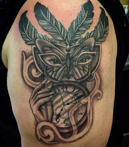 Find small dark tattoo ideas for your next unique tattoo in Savannah at Tatlyfe Studios