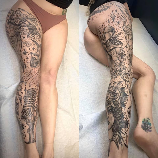 Tattoo Shop «Blu Gorilla Tattoo», reviews and photos, 1409 King St, Charleston, SC 29403, USA