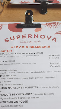 Restaurant Le Supernova à La Motte-Servolex - menu / carte