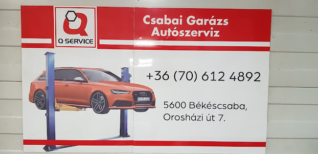 Q-SERVICE Csabai Garázs - Békéscsaba