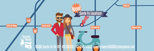 Motor Scooter Dealer «Scooter World», reviews and photos, 9200 Santa Fe Dr, Overland Park, KS 66212, USA