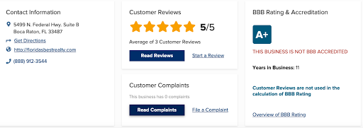 Real Estate Agency «Floridas Best Realty», reviews and photos