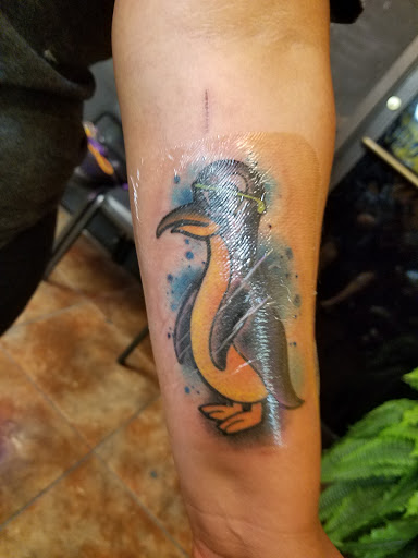 Explore tattoo ideas sword, creative tattoo ideas in San Antonio, available at Firme Copias Tattoo Studio