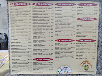 Menu du Pizzeria del Centro di Mani Massimo à San Patrizio