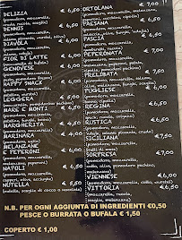 Menu du Pizzeria Rosticceria Cornetteria Da Ciccio à Melito di Porto Salvo