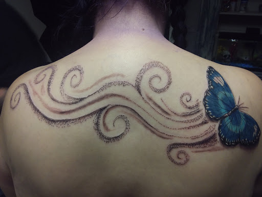 Explore esthetician tattoo ideas, creative tattoo ideas in Lexington, available at Tattoo Pro Studio Jurassic Art