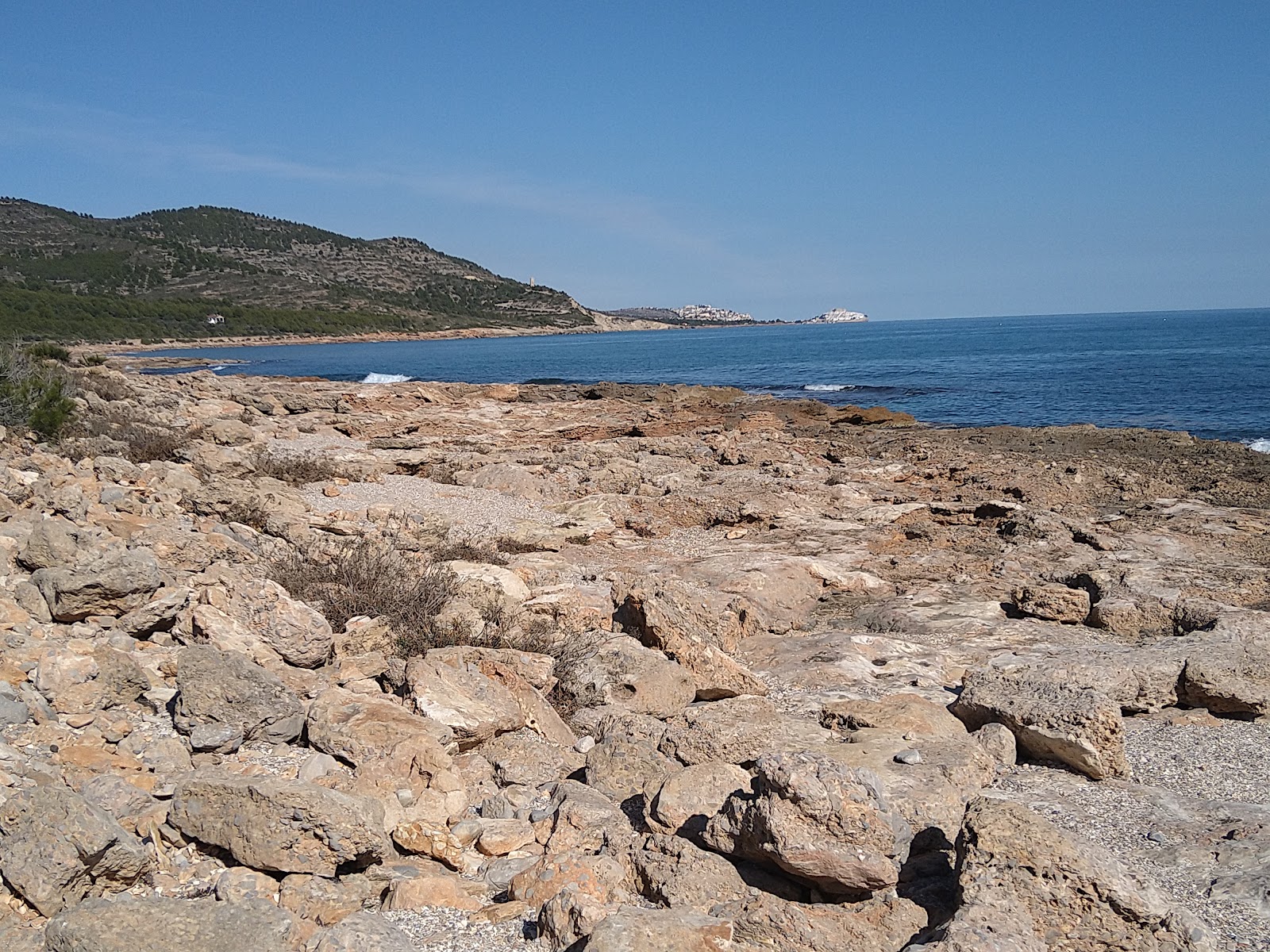 Foto de Platja del Pebret 3 com muito limpo nível de limpeza
