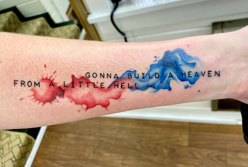 Explore michael jordan tattoo ideas, creative tattoo ideas in Gatlinburg, available at World Famous Smokies Tattoo