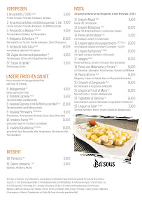 Menu / carte de Ba'sous - Restaurant . Bar . Eiscafé à Pfullendorf