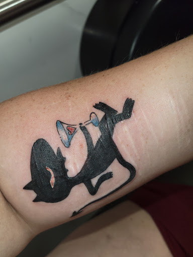 Explore clock sleeve tattoo ideas, creative tattoo ideas in Asheboro, available at Blue Luna Tattoo Company, LLC