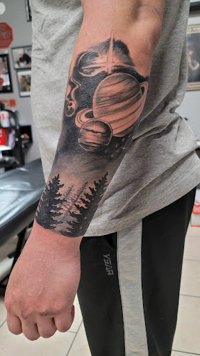 Explore star trek tattoo ideas, creative tattoo ideas in Ocoee, available at Slaughterized Ink Tattoo and Piercing Studio