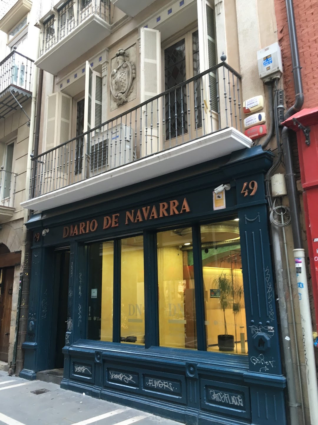 Diario de Navarra en la ciudad Pamplona