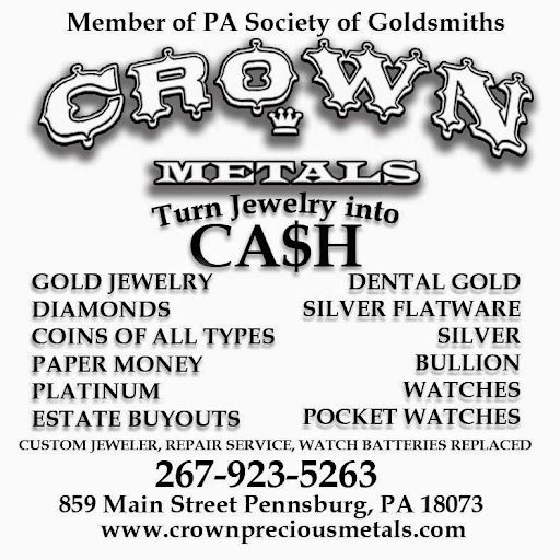 Gun Shop «Crown Precious Metals», reviews and photos, 859 Main St, Pennsburg, PA 18073, USA