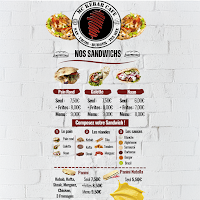 Carte du MC KEBAB CAFE à Saint-Alban